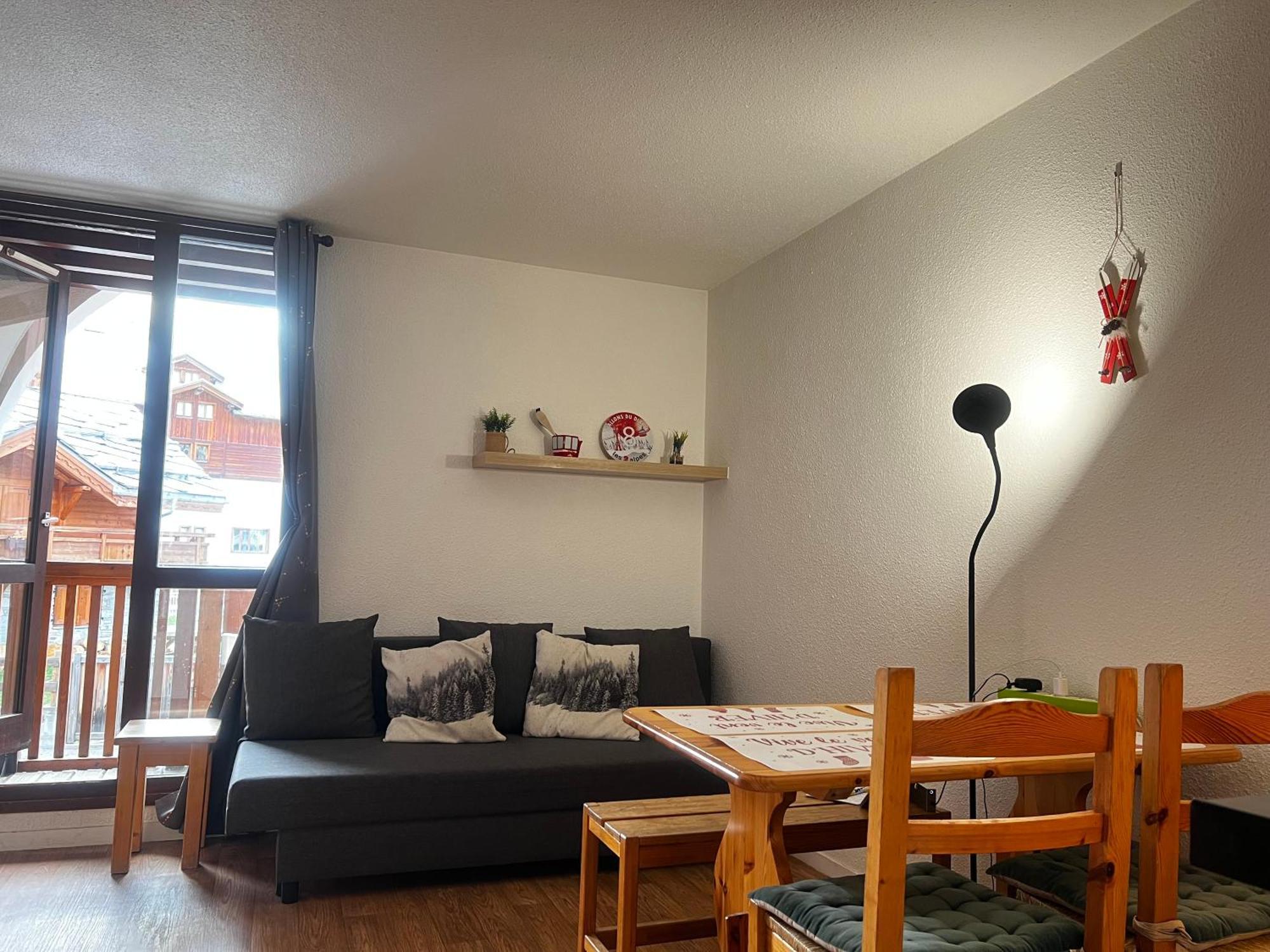 Cosy Central Studio With A View, Balcony 20M2 4Ppl Vénosc Exteriör bild